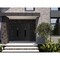 Vdomdoors Front Exterior Prehung Aluminum Double Doors Ronex1277 Black Enamel Mirrored Clear Glass Entry RONEX1277DEXD-BLK-W72xH96-LH-O - alternate 2