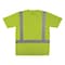 Ergodyne L Lime Class 2 Essential Hi-Vis T-Shirt 8282 - alternate 1