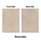 World Rug Gallery Contemporary Checkered Weather Resistant Reversible Indoor/Outdoor Rug 2 ft x 7 ft Natural WR114NATURAL2X7 - alternate 6