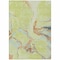 Homeroots 10' X 14' Artichoke Green Blue And Brown Abstract Washable Indoor Outdoor Area Rug 597763 - alternate 7