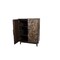 Homeroots 36" Brown Solid Wood Carved Geometric Sideboard with Two Doors 635809 - alternate 5