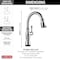 Delta Cassidy Single Handle Pull-Down Kitchen Faucet with Touch2O and ShieldSpray Technologies 9197T-AR-PR-DST - alternate 5