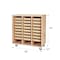 Diversified Spaces Tote Storage Cabinet, Maple, 184 lb. MTTC-4824M - alternate 4