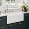 Whitehaus Collection 27 in Reversible Single Bowl Fireclay Kitchen Sink with Grid WHRP2718-W - alternate 5