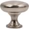 Designperfect 1-3/16 Diameter Round Cabinet Knob, Brushed Satin Nickel DPA-R28KSNB - alternate 4