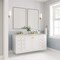 James Martin Vanities Chicago 60" Double Vanity, Glossy White, w/ 3 CM Tajnar Eclos Top w/FreePower Wireless Charger 503-V60D-GW-FTJR - alternate 6