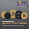 Coverguard CGM Overpatch, Omnipod 5 Insulin Pod, Black Center-cut Design, Waterproof Adhesive, Anti-Fray, 25PK 101-300B - alternate 7
