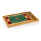 Picnic Time Family Of Brands NCAA USC Trojans Football Field Icon Glass Top Cutting Board & Knife Set 910-00-505-094-0 - alternate 2