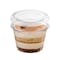 Smarty Had A Party 1 oz. Lid For Clear Plastic Portion / Souffle Cups, 250PK 401L-CASE - alternate 4