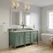 James Martin Vanities Brittany 72" Dbl Vanity, Smokey Celadon, w/ 3 CM Siberian Silestone Top w/FreePower Wireless Charger 650-V72-SC-FSFR - alternate 6