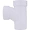 Charlotte Pipe And Foundry 2'' Hub DWV Sanitary Street Tee PVC 00403 0800HA - alternate 2