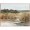 Homeroots Wetland Marsh Grasses White Floater Frame Wall Art 558359 - alternate 5