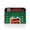 Picnic Time Family Of Brands Cincinnati Bengals - Concert Table Mini Portable Table, (Charcoal Wood Grain) 843-00-141-074-2 - alternate 3