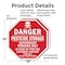 Signmission Danger Pesticide Storage Authorized, 18 inch X 18 inch, Plastic Sign, 2PK OC-P-2PACK-18-45 - alternate 5