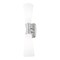 Z-Lite Emrys Brushed Nickel 2 Light Wall Sconce 4504-2SL-BN - alternate 4