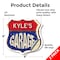 Signmission Kyle's Garage, 6 inch X 6 inch, Vinyl Decal, 2PK SHI-D-2PACK-6-383-KYLE - alternate 4
