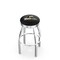 Holland Bar Stool Co 30" Chrome Wright State Swivel Bar Stool, Accent Ring L8C3C30WrtStU - alternate 1