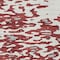 Homeroots 3' X 5' Burgundy And Ivory Abstract Washable Indoor Outdoor Area Rug 612941 - alternate 7