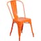 Flash Furniture Contemporary Chair, 18 in W 20" L 33" H CH-31230-OR-GG - alternate 1