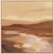 Homeroots Cinnamon Riverbank II White Floater Frame Print Wall Art 525765 - alternate 1