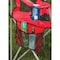 Outdoor Expressions Red Polyester Mesh Folding Chair AC2315N-1 - alternate 2