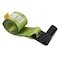 Mytee Products 4in x 5ft Roll off Container Winch Strap w/ Flat Hook - Green, 10PK WS4x5CH-Gx10 - alternate 8