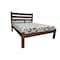 Homeroots Brown Solid Wood Twin Bed Frame 546732 - alternate 1