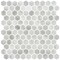 Andova Tiles Watelle Honeycomb Marble Look Recycled Matte Glass  Hexagon Mosaic Wall & Floor Mosaic Tile ANDWAT1321 - alternate 1