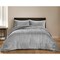Homeroots Silver Queen Polyester 180 Thread Count Washable Down Comforter Set 528951 - alternate 1
