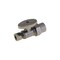 Durapro Quarter Turn Straight Stop, 1/2 in. CPVC Socket x 3/8 in. Compression, Lead Free Chrome NLT1331SRV - alternate 3