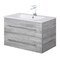 Cutler 30 in Kato Wall Hung Vanity SOHO w/top FV-SOHO30 - alternate 3