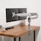 Rocstor ERGOREACH EP18 PREMIUM ALUMINUM DUAL ERGONOMIC MONITOR MOUNTED ARM, C-CLAMP & G Y10N023-S1 - alternate 11