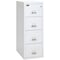 Fireking 4 Drawer, 2 Hr Fire & Impact Rated, Vertical, 32" depth Legal Arctic White 4-2157-2AW - alternate 1