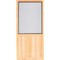 Screen Tight Pioneer 36'' Wx80'' Hx1'' Thick Natural Wood Screen Door WPNR36H - alternate 1