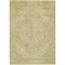 Homeroots 9' X 12' Gold Tan And Beige Oriental Washable Indoor Outdoor Area Rug 603813 - alternate 6