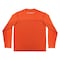 Ergodyne Cooling Long Sleeve T-Shirt, Main body: 92% polyester, 8% spandex, Mesh: 100% polyester, Orange 6689 - alternate 4