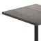 Flash Furniture Bennett 36 in Square Solid Wood Indoor Tabletop in Dark Brown with 30 in x 30 in Dining Height GSF-SQ36-DKBRN-T3030-GG - alternate 5
