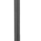 Homeroots 48000 BTU Silver Steel Propane Cylindrical Pole Standing Patio Heater 480568 - alternate 4