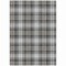 Homeroots 3' X 5' Charcoal Ivory And Gold Plaid Washable Indoor Outdoor Area Rug 597099 - alternate 6