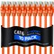 Maximm Cat6 Ethernet Cable 1ft 10Gbps 550MHz UTP, 10PK, Orange, 10PK CAT6-1OR-10PK - alternate 1