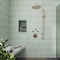 Apollo Tile Piquet 2 in. x 10 in. Matte Green Ceramic Picket Wall and Floor Tile 5.38 sq. ft./case, 44PK APLALF88MINT - alternate 6