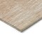 Homeroots 3' X 5' Salmon And Ivory Abstract Washable Indoor Outdoor Area Rug 587422 - alternate 8