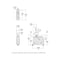Square D Miniature Circuit Breaker, QO Series, 20A, 1 Pole, 120/240V AC, 10kA at 120/240V AC QOB120 - alternate 3