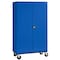 Sandusky Shelf Cabinet, 78 in H, 46 in W, 24 in D, Recessed, Three-Point Locking, 4 Shelves TA4R462472-06 - alternate 6