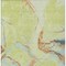 Homeroots 8' X 10' Artichoke Green Blue And Brown Abstract Washable Indoor Outdoor Area Rug 597761 - alternate 5