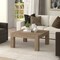 Homeroots 34" Gray Square Coffee Table 520922 - alternate 6
