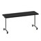 Correll Rectangle Premium Sit To Stand TFL Flip Top Table, 72 in W, 28 in to 38 in H, Particleboard Top FTS3072TF-07-14-09 - alternate 1