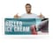 Signmission Rolled Ice Cream, 18 Inch x 48 Inch, Vinyl Banner B-30838 - alternate 3