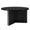 Homeroots 32" Black Round Coffee Table 520931 - alternate 6