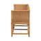 Bali & Pari Seranay Bohemian Scallop Light Honey Rattan Accent Bench 252-14111-ZORO - alternate 5